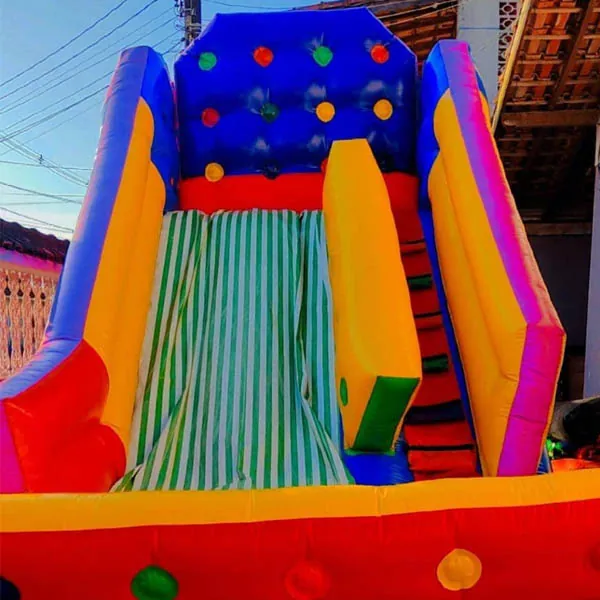 Locação de Tobogã Colorido em Praia Grande